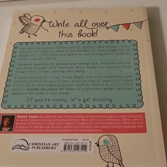 Doodle Devotions for Girls Book and Prayer Journl for Girls - Picture 5 of 7